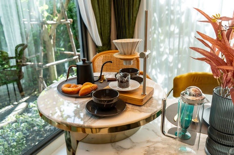 Getting a Round Marble Dining Table Ready for Holidays