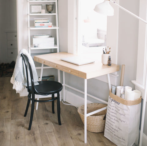 6 Quick & Easy Ways to Improve Your Home Office Organization