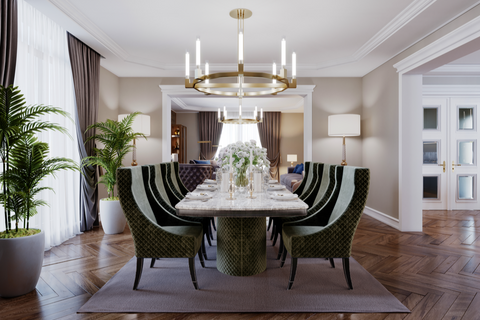 4 Design Ideas to Make a Luxurious Dining Room for Less the Price