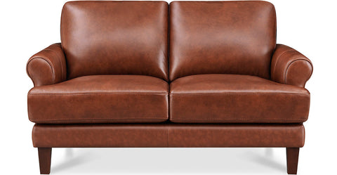 Austra Genuine Leather Loveseat