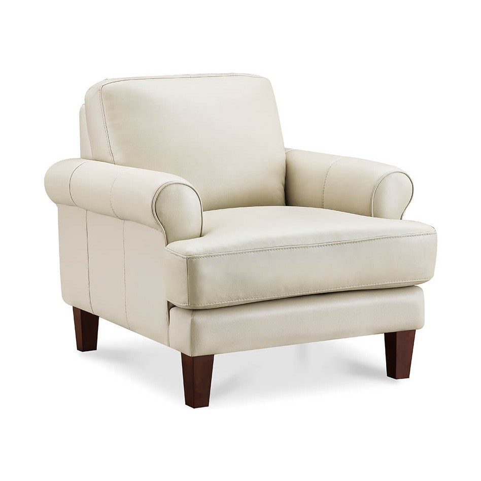 Austra Genuine Leather Accent Chair