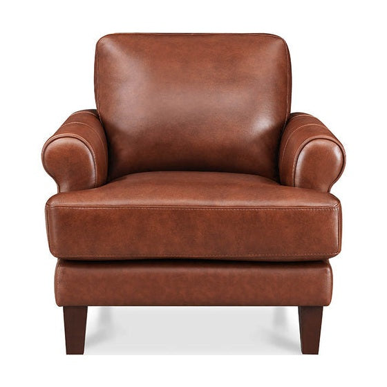 Austra Genuine Leather Accent Chair