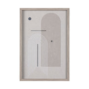 Balance II Wooden Frame Art
