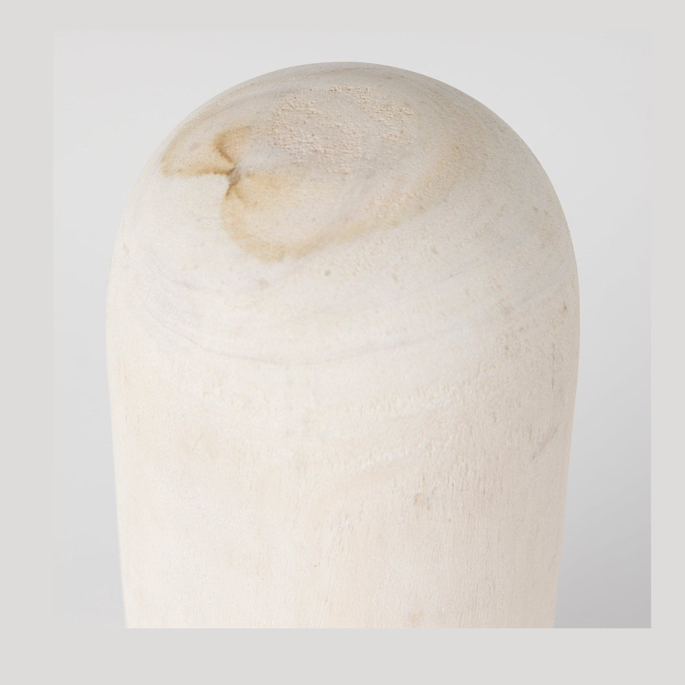 Knox White Wash Wood Decorative Object