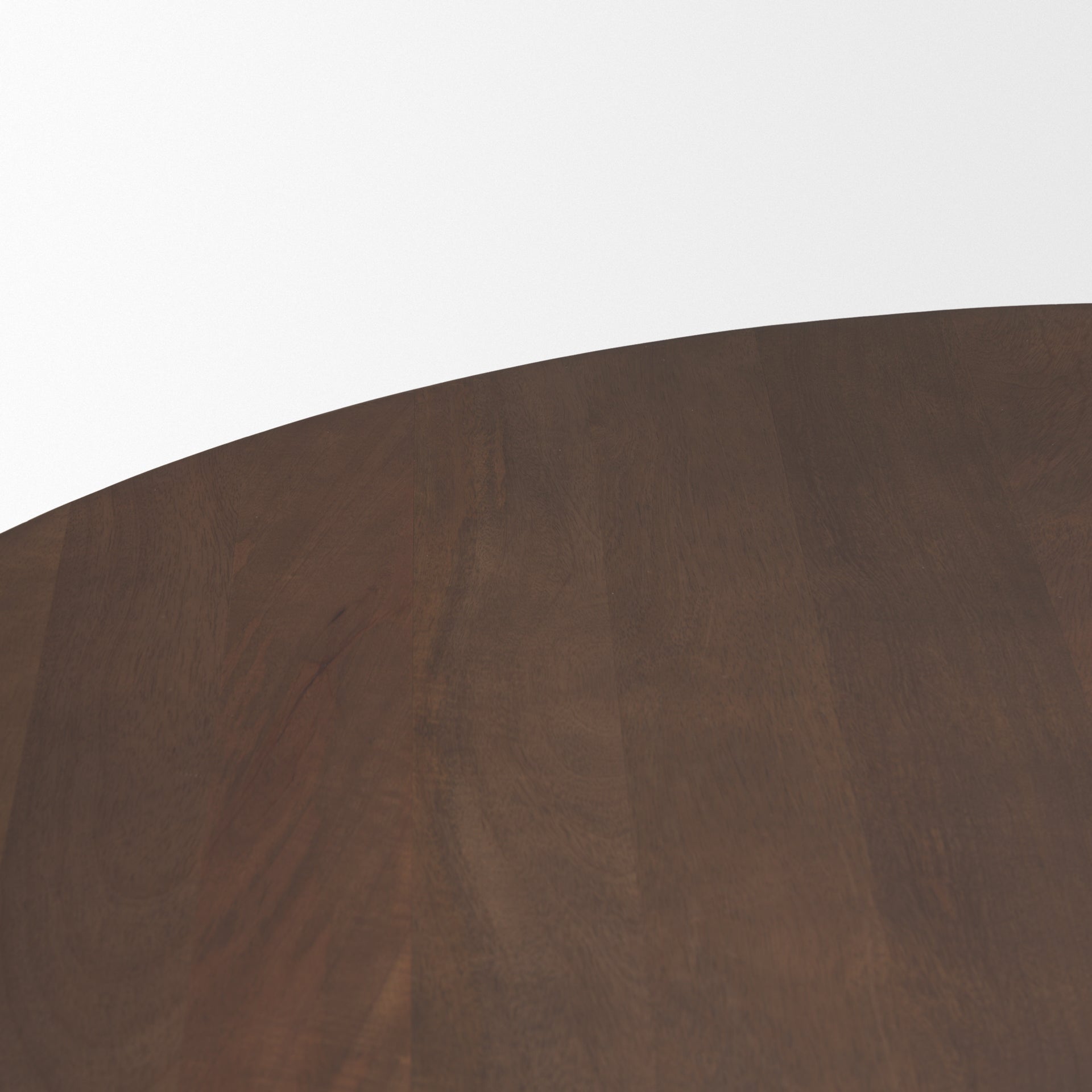 Swanson 60" Light Brown Wood Round Pedestal Dining Table