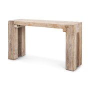 McArthur Whitewash Reclaimed Wood Console Table