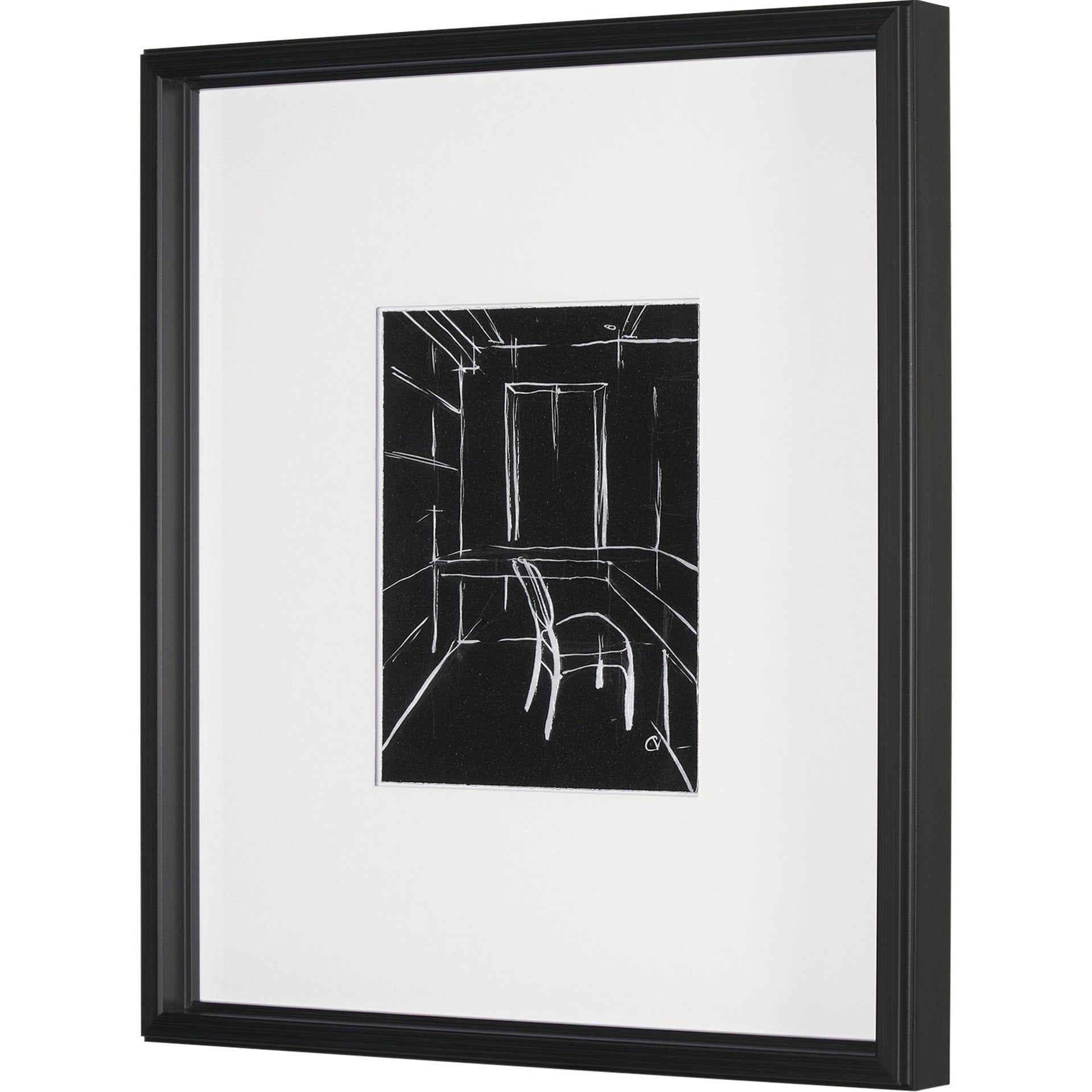 Interior Sketch by Mercana Studio a  Framed Art Print