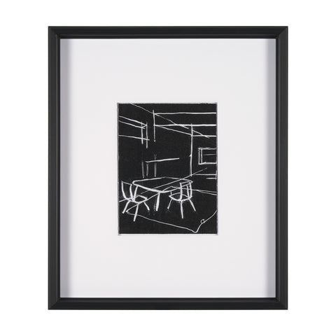 Interior Sketch by Mercana Studio a  Framed Art Print