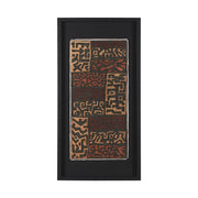 Mud Cloth Tapestry Framed Art Print