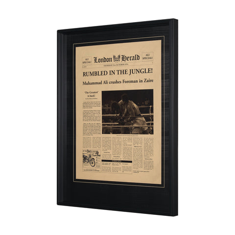 Rumbled In The Jungle! Framed Art Print