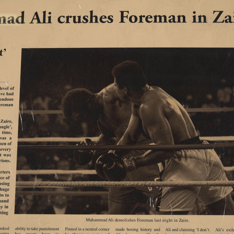 Rumbled In The Jungle! Framed Art Print