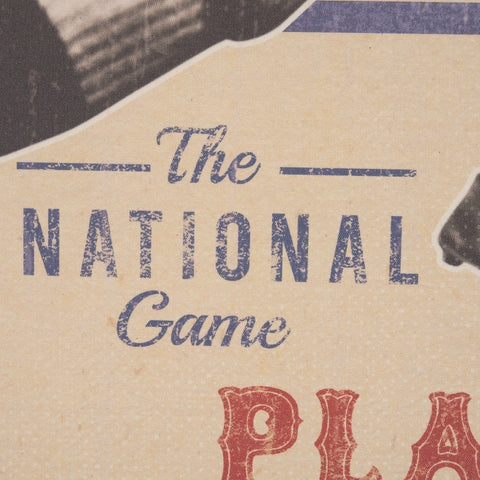 Play Ball by The Vintage Collection Framed Art Print