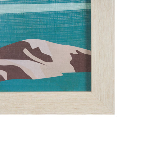 Alaska Go USA by Mercana Studio Decograph Framed Art Print