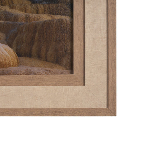 Liquid Travertine by Gary Blatter a Hand Embellished Framed Photo Art