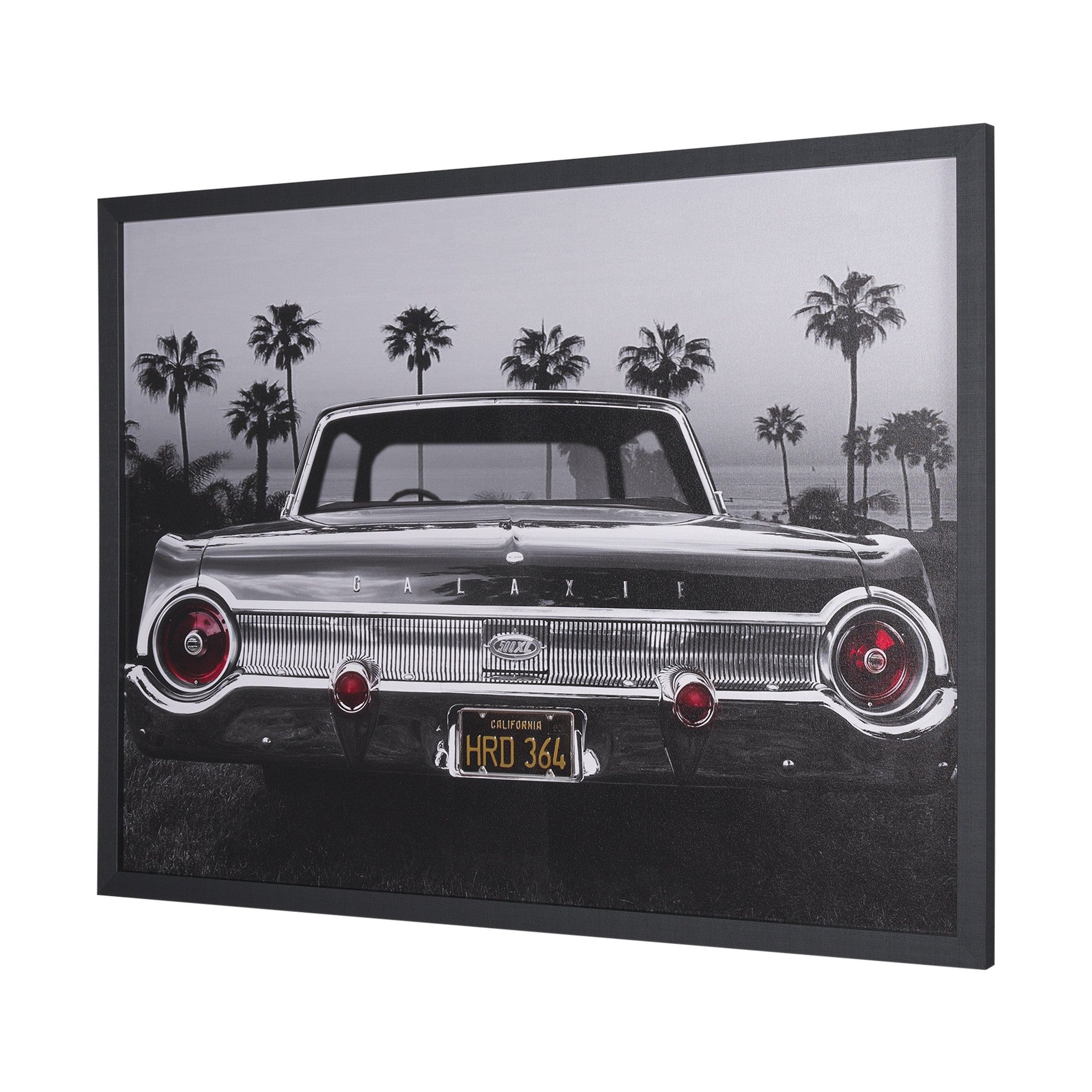 Ford Galaxy 500XL by Larry Butterworth a Hand Embellished Framed Photo Art Print
