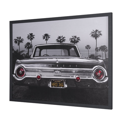 Ford Galaxy 500XL by Larry Butterworth a Hand Embellished Framed Photo Art Print