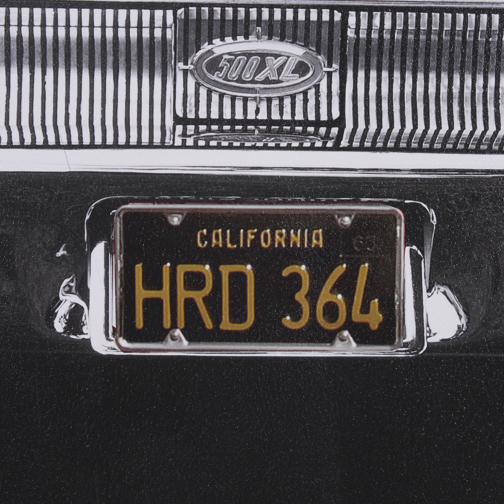 Ford Galaxy 500XL by Larry Butterworth a Hand Embellished Framed Photo Art Print