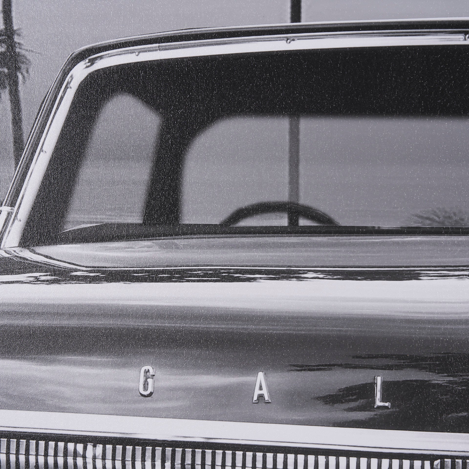 Ford Galaxy 500XL by Larry Butterworth a Hand Embellished Framed Photo Art Print