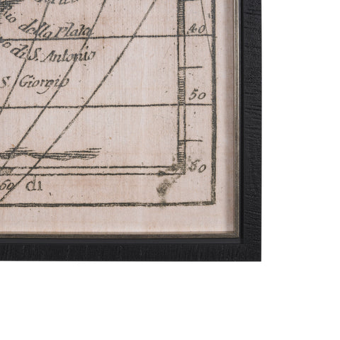 Vintage America by Wild Apple Portfolio a Hand Embellished Framed Art Print