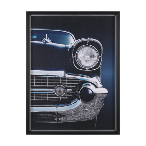 American Classic Car Bel Air 1957 Framed Photo Art Print