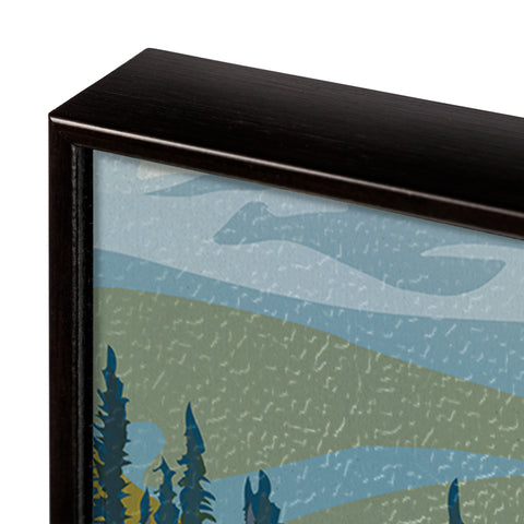 Montana Go USA by Mercana Studio Decograph Framed Art Print