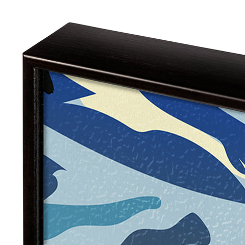 Alaska Go USA by Mercana Studio Decograph Framed Art Print