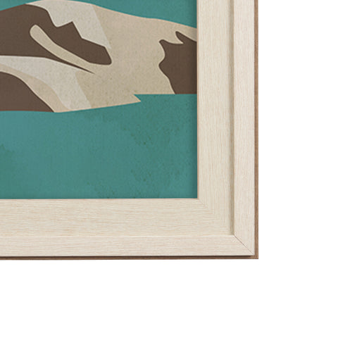 Alaska Go USA by Mercana Studio Decograph Framed Art Print