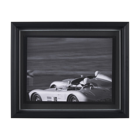 Hand Embellished Framed Photo Art Print Matted under Glass