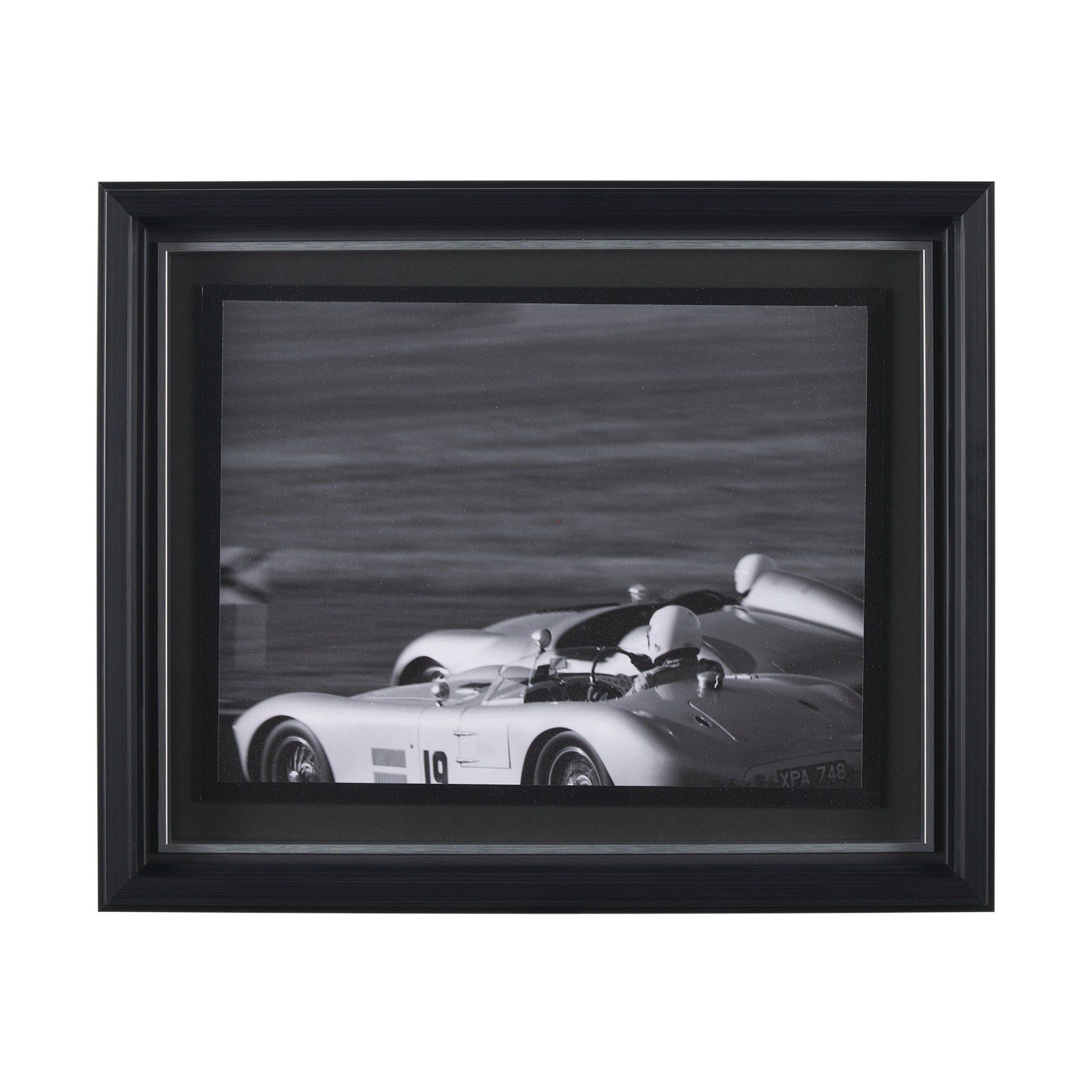 Hand Embellished Framed Photo Art Print Matted under Glass