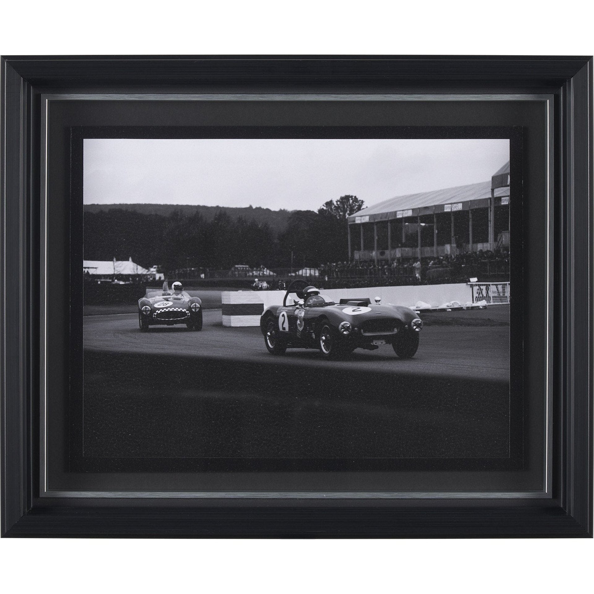 Hand Embellished Framed Photo Art Print Matted under Glass