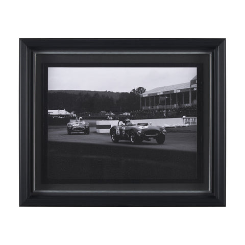 Hand Embellished Framed Photo Art Print Matted under Glass