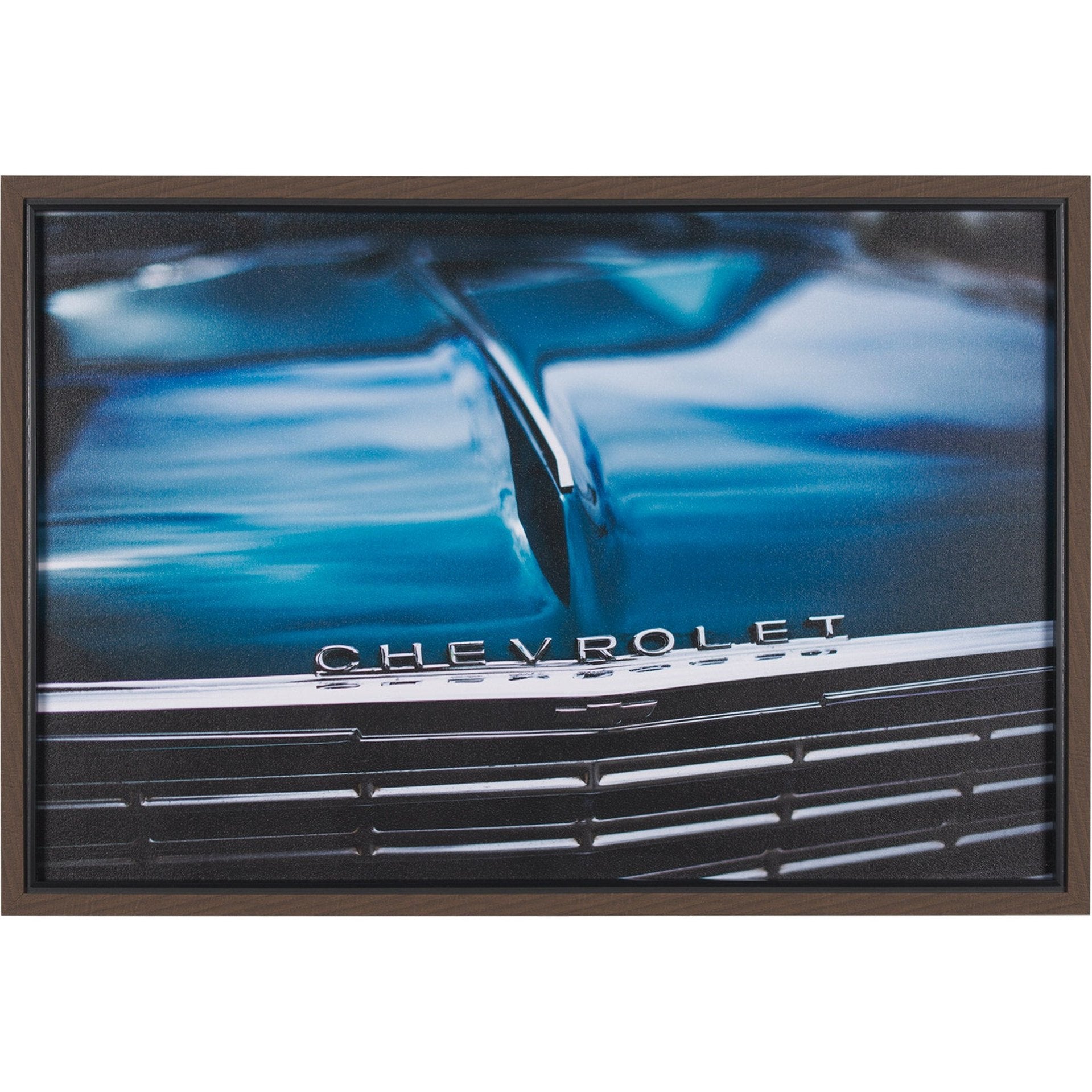 Chevy by Tim Mossholder a Hand Embellished Framed Photo Art Print