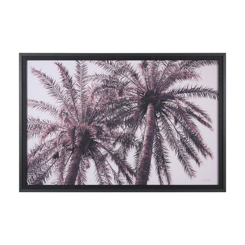 Pink Palms by Deborah Revell Framed Photo Art Print