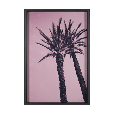 Pink Palms by Deborah Revell Framed Photo Art Print