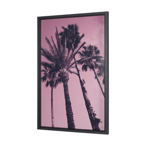 Pink Palms by Deborah Revell Framed Photo Art Print