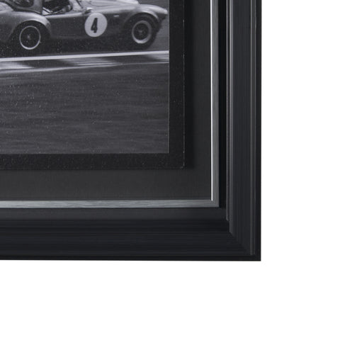 Hand Embellished Framed Photo Art Print Matted under Glass