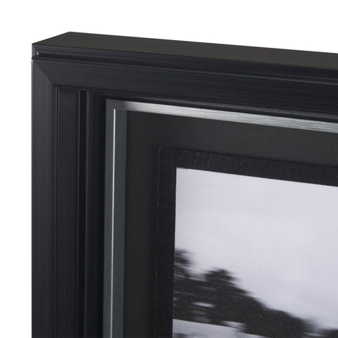 Hand Embellished Framed Photo Art Print Matted under Glass