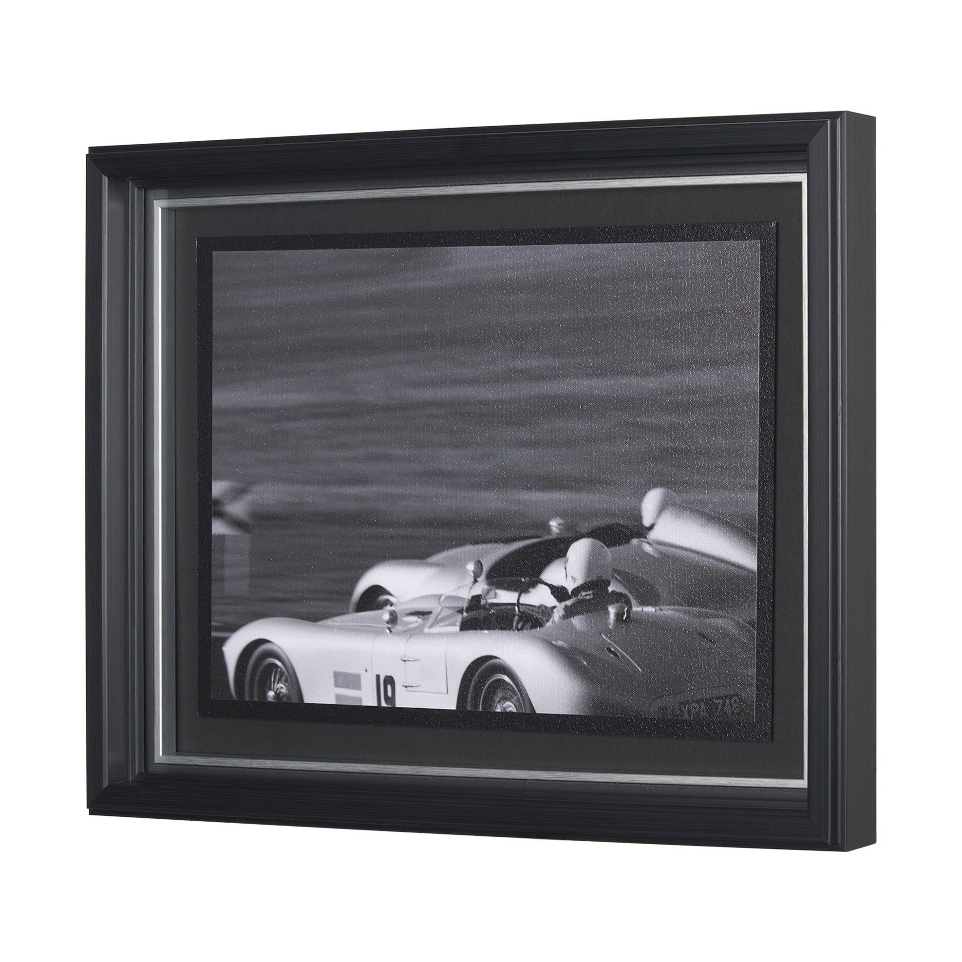 Hand Embellished Framed Photo Art Print Matted under Glass