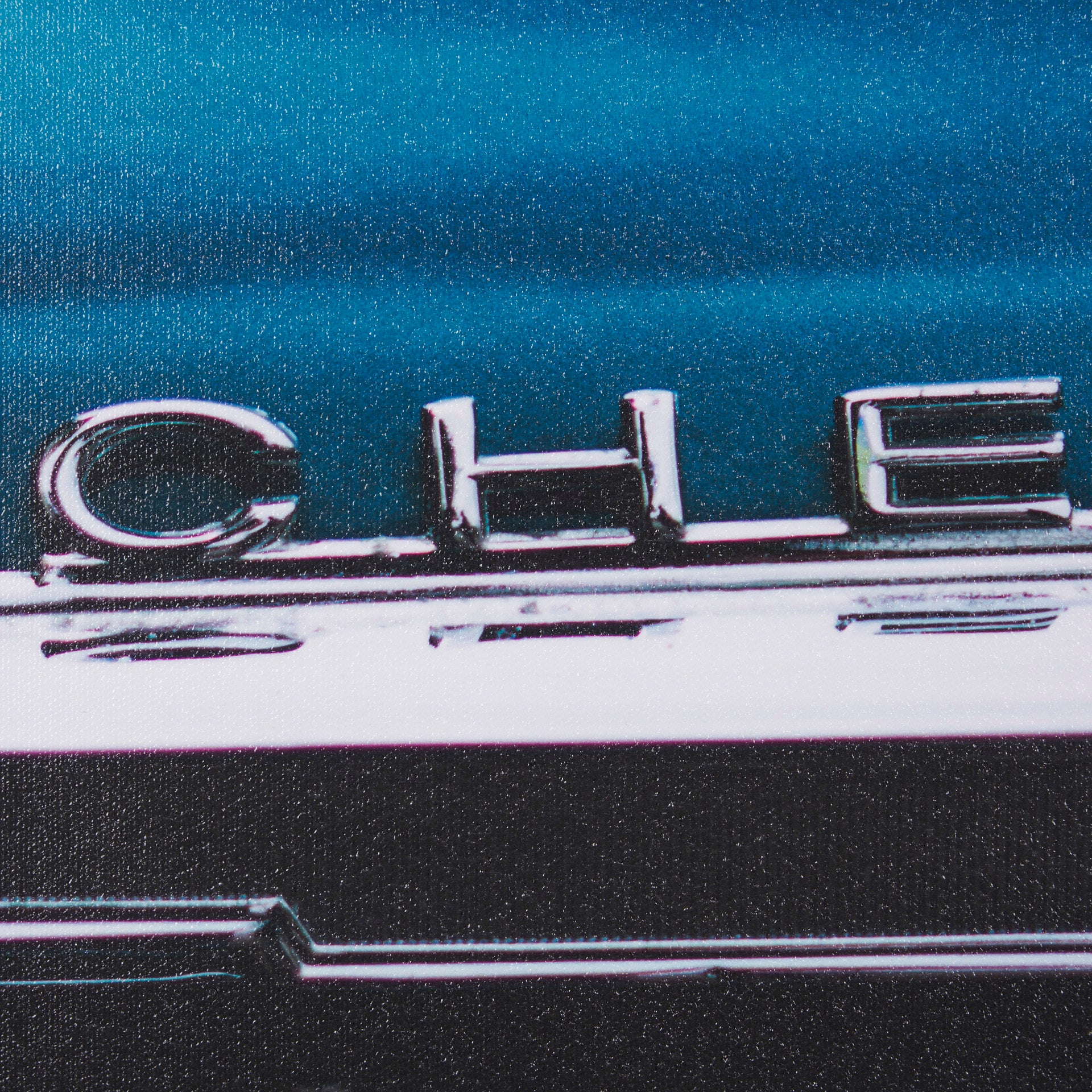 Chevy by Tim Mossholder a Hand Embellished Framed Photo Art Print