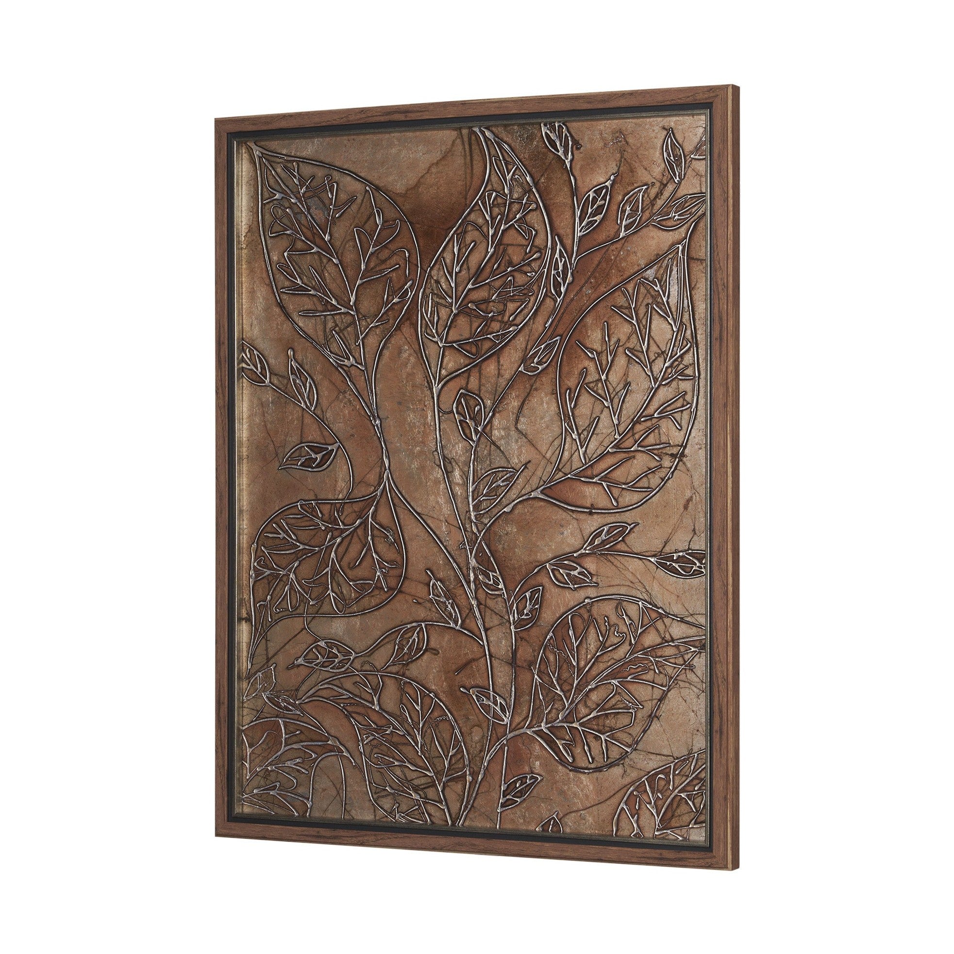 Bronze Beauty II by Studio M a handmade Original Framed 3D Textured Artwork