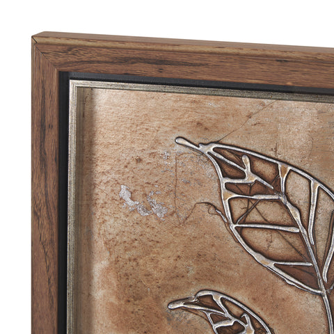 Bronze Beauty II by Studio M a handmade Original Framed 3D Textured Artwork