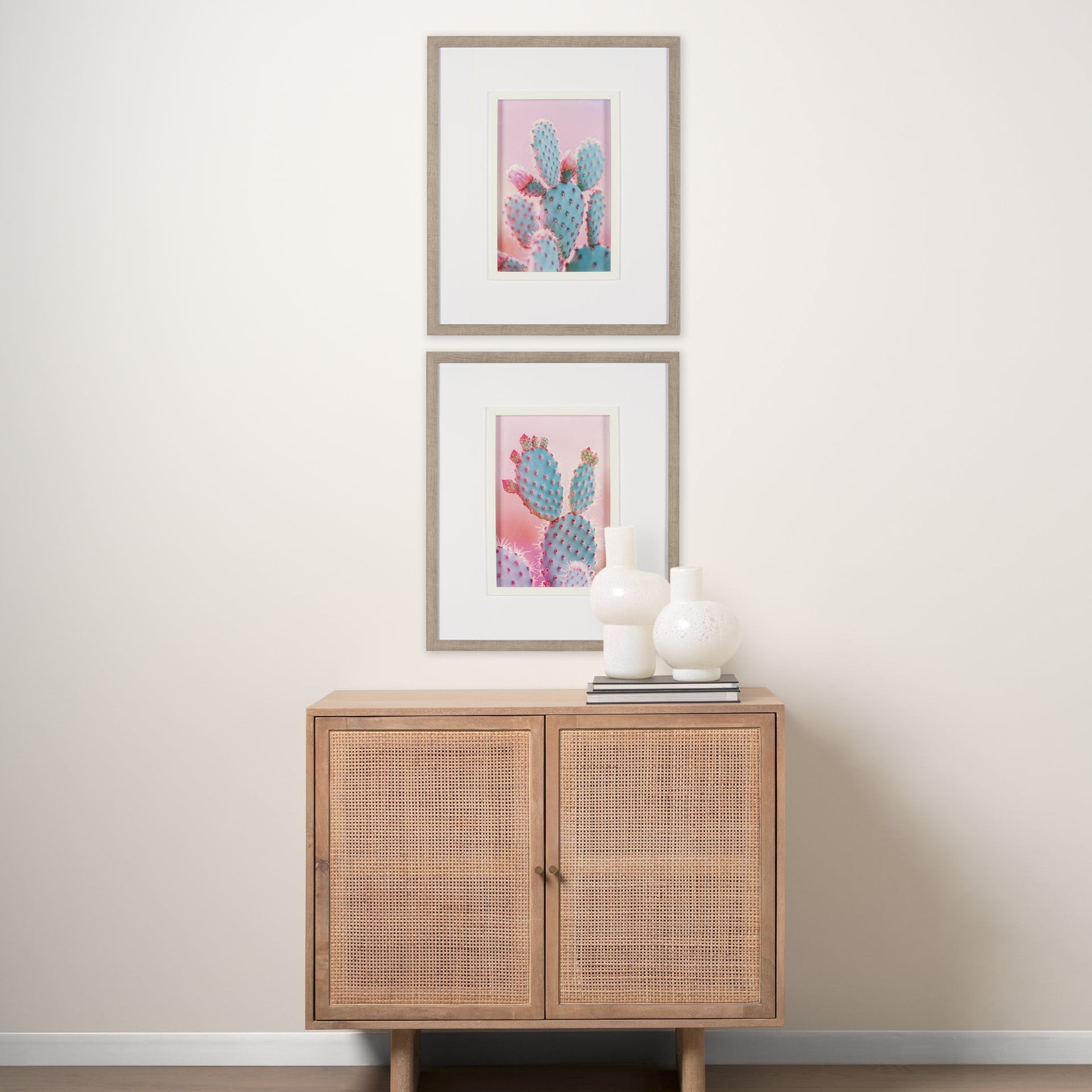 Blush Botanicals  Framed Photo Art Print