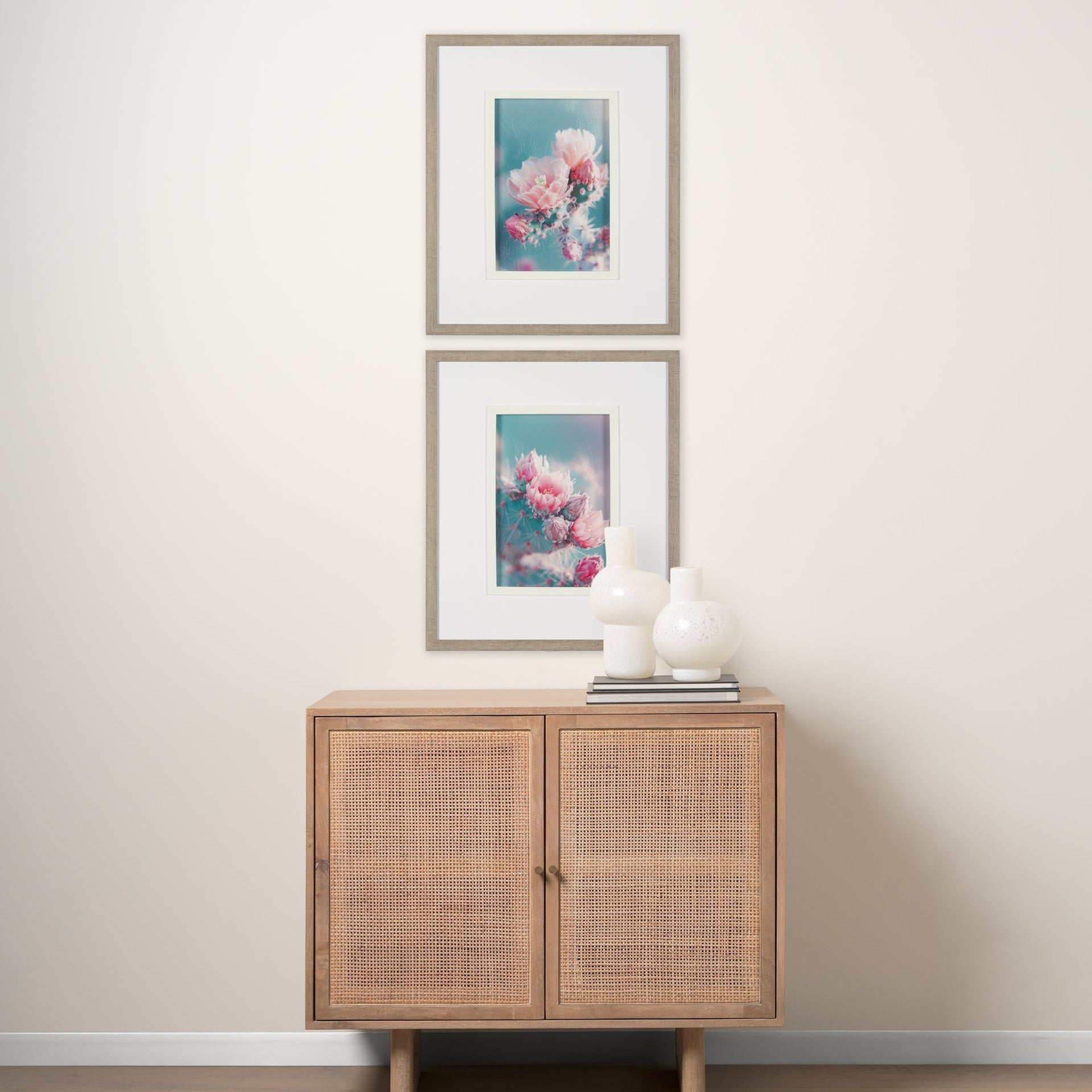 Blush Botanicals  Framed Photo Art Print