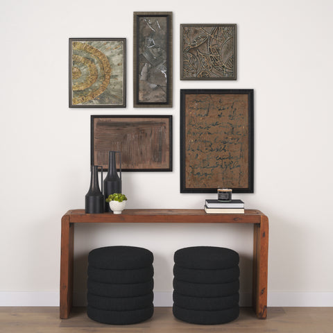 Ing (Set of 5) by Mercana Studio a Hand Embellished Framed Art Print