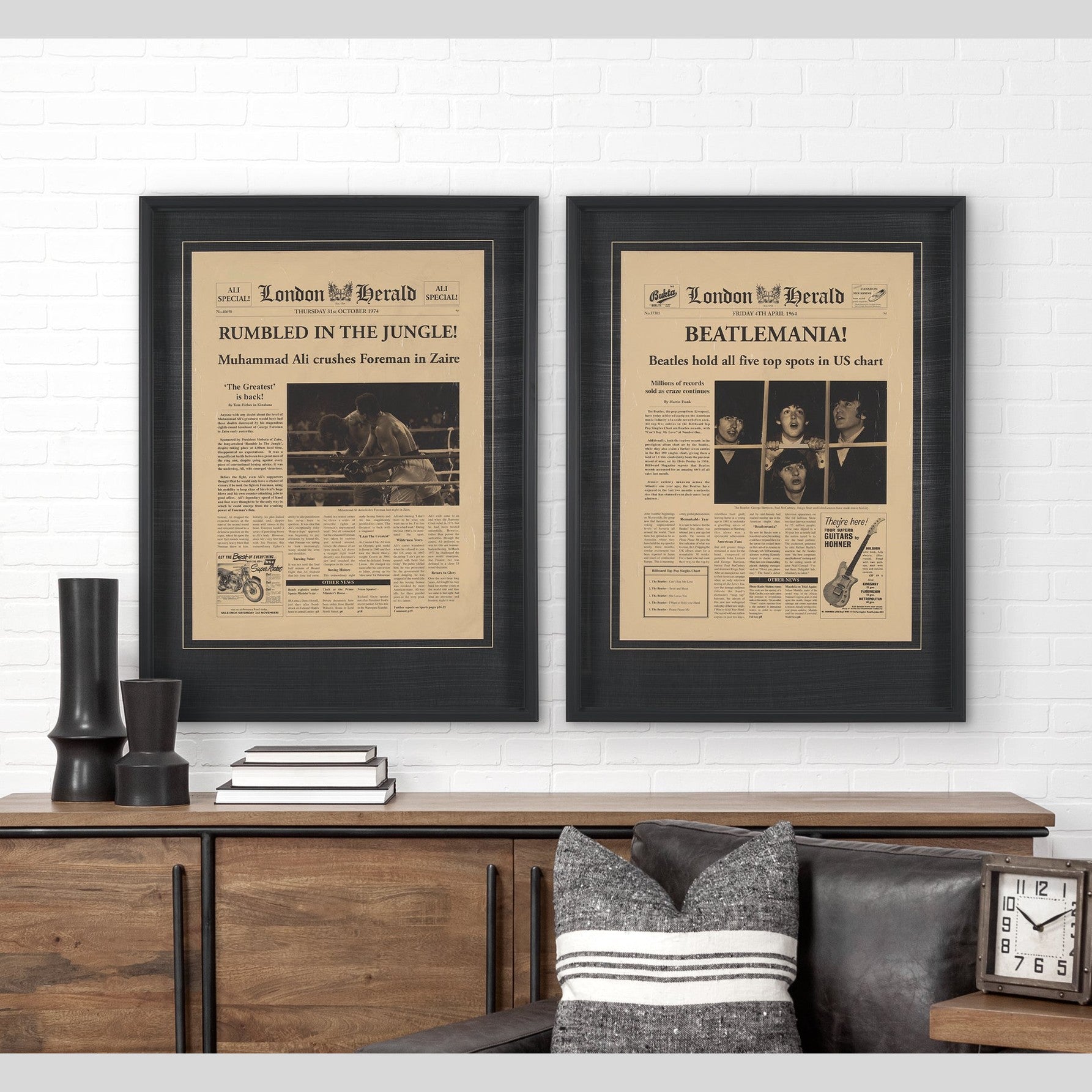 Rumbled In The Jungle! Framed Art Print