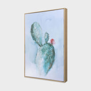 Coral Cactus Hand Painted Giclee