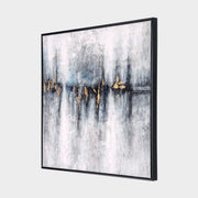 Blushing Facade, Hand Painted Canvas