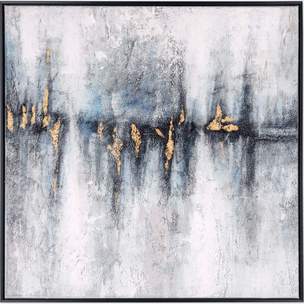 Blushing Facade, Hand Painted Canvas