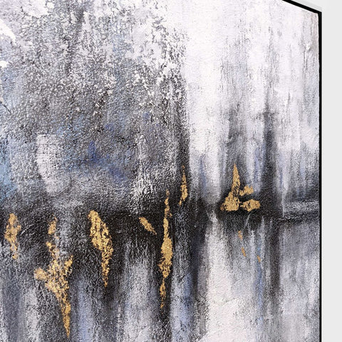 Blushing Facade, Hand Painted Canvas