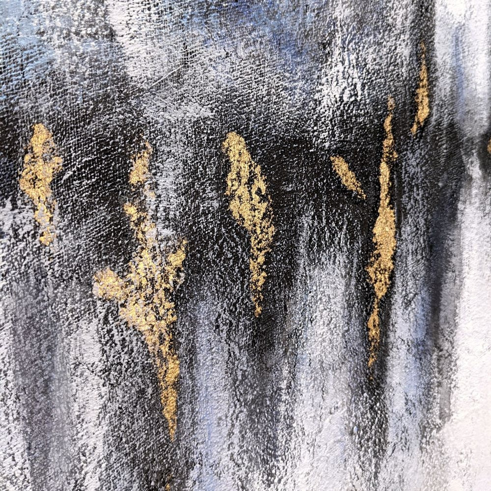 Blushing Facade, Hand Painted Canvas